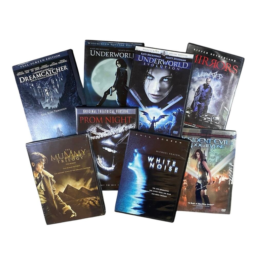 Retro Sci-fi/Horror DVD Lot of 8